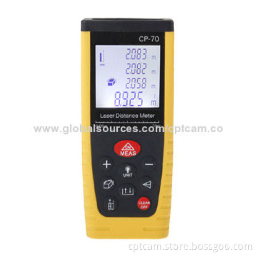 CP-40 New Laser Distance Measurers with Area/Volume Calculator, 0.05-40m Range